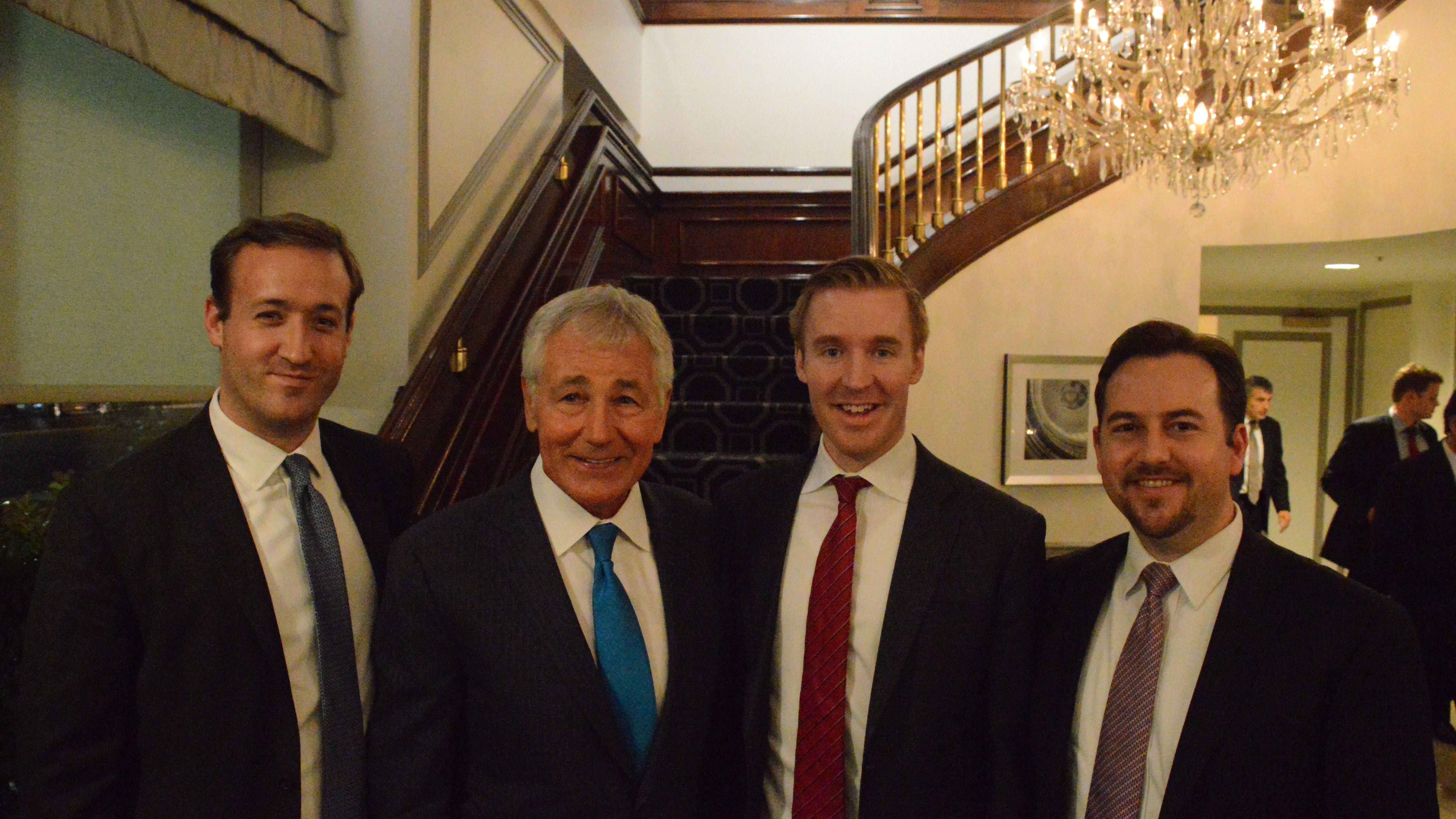 WBD Sponsors Chuck Hagel Discussion Hosted by Partnership for a Secure America